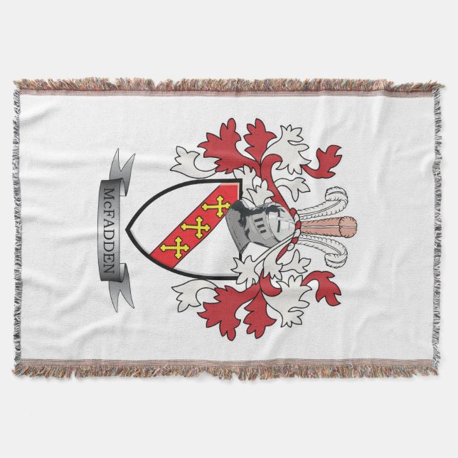 McFadden Familienwappen-Wappen Decke (Vorderseite)