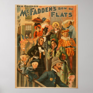 McFadden Reihe von Wohnungen neue Ausgabe Theater Poster