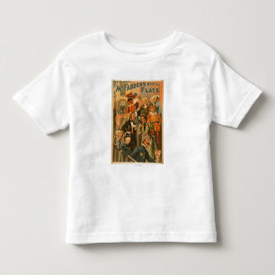 McFaddens Reihe von Theater Neuauflage der Ebenen Kleinkind T-shirt