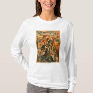 McFaddens Reihe von Theater Neuauflage der Ebenen T-Shirt