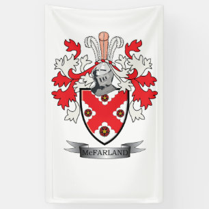 McFarland Familienwappen-Wappen Banner