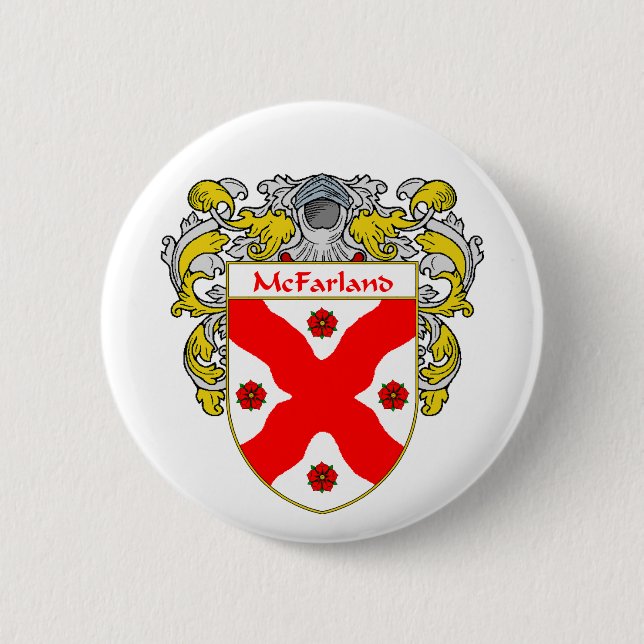 McFarland Wappen (überzogen) Button (Vorderseite)