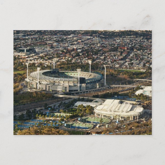 MCG und Internationales Tenniszentrum Postkarte (Vorderseite)