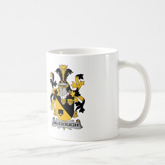 McGough Familienwappen Kaffeetasse (Rechts)