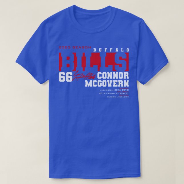 McGovern Bills 2023 T-Shirt (Design vorne)