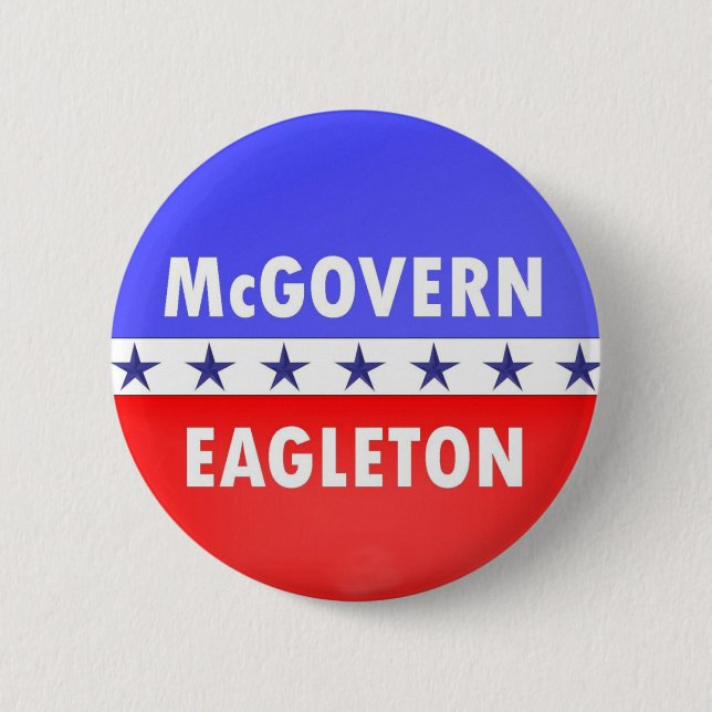McGovern Eagleton Button (Vorderseite)