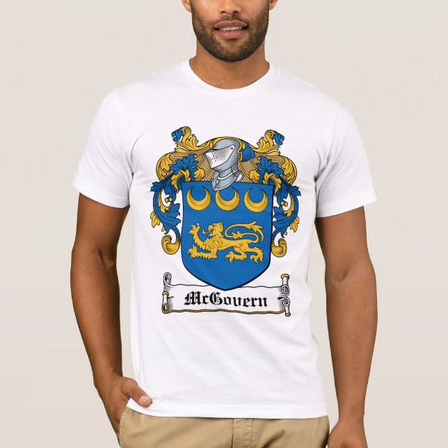 McGovern Familienwappen T-Shirt (Vorderseite)
