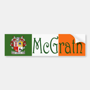 McGrath Coat of Arms Flag Autoaufkleber