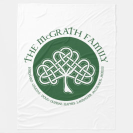 McGrath Familien-Fleece-Decke Fleecedecke
