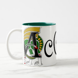 McGrath keltische Drache-Tasse Zweifarbige Tasse
