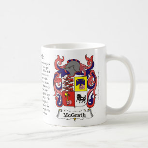 McGrath, Ursprung, Bedeutung und das Wappen Kaffeetasse