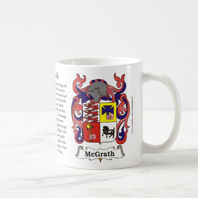 McGrath, Ursprung, Bedeutung und das Wappen Kaffeetasse (Rechts)