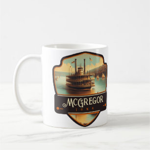 McGregor, Iowa Antik Kaffeetasse