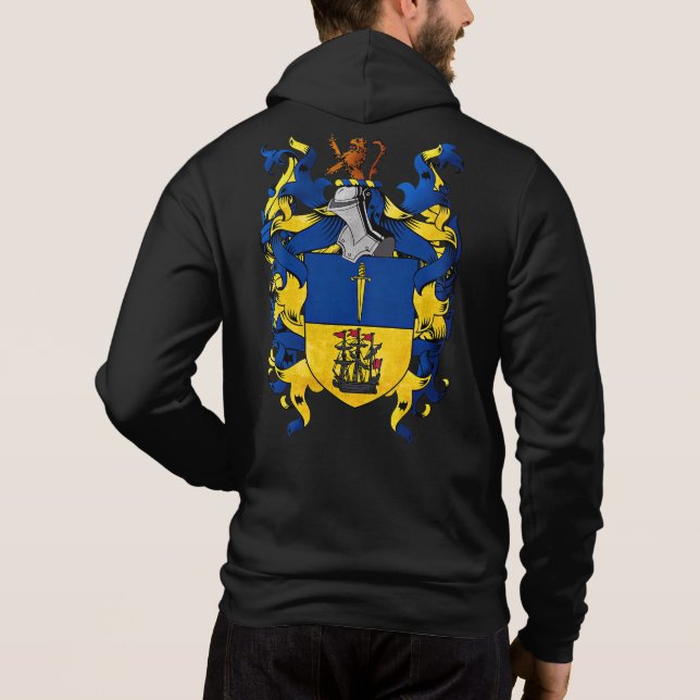 McGuffey Coat of Arms Men's Hoodie (Rückseite)