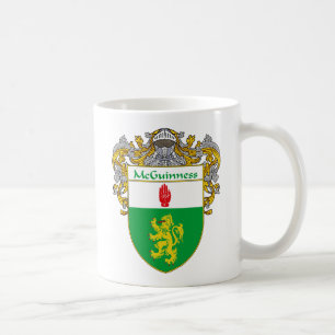 McGuinness Wappen (überzogen) Kaffeetasse