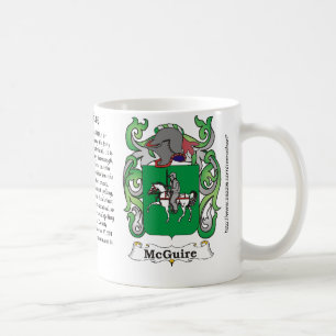 McGuire Familien-Wappen Tasse