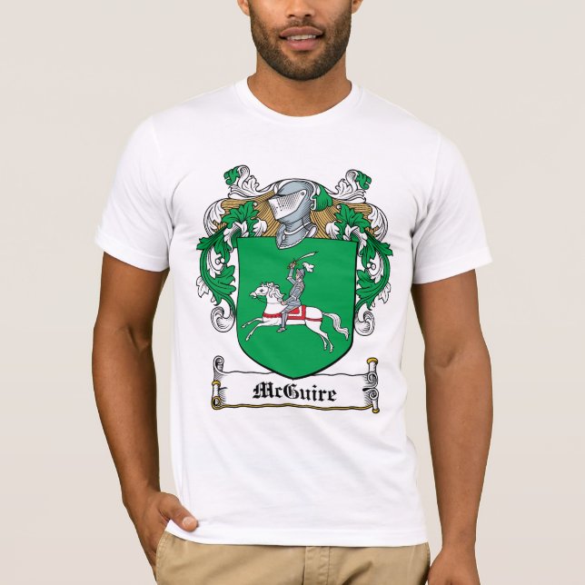 McGuire Familienwappen T-Shirt (Vorderseite)