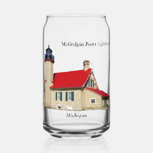 McGulpin Point Leuchtturm kann Glas