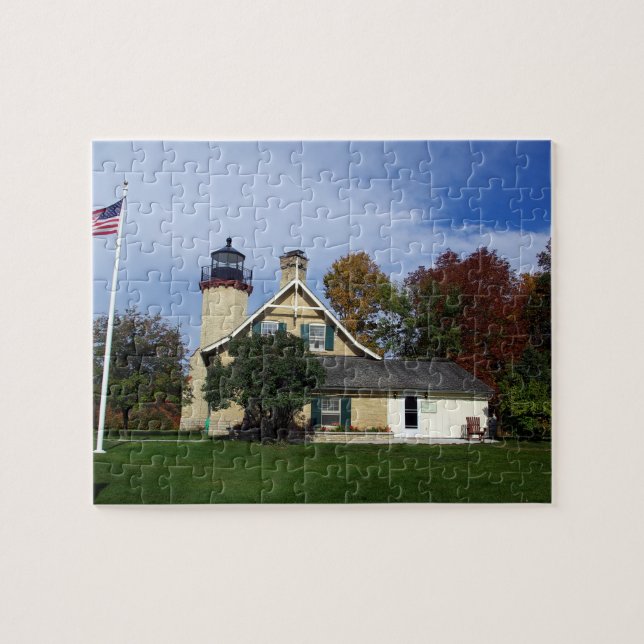 McGulpin Point Lighthouse 2011 puzzle (Horizontal)