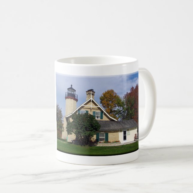 McGulpin Point Lighthouse 2011 Tasse (VorderseiteRechts)