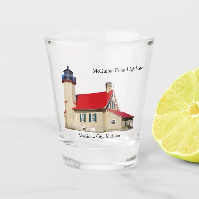 McGulpin Point Lighthouse 2019 Glas (Vorderseite)
