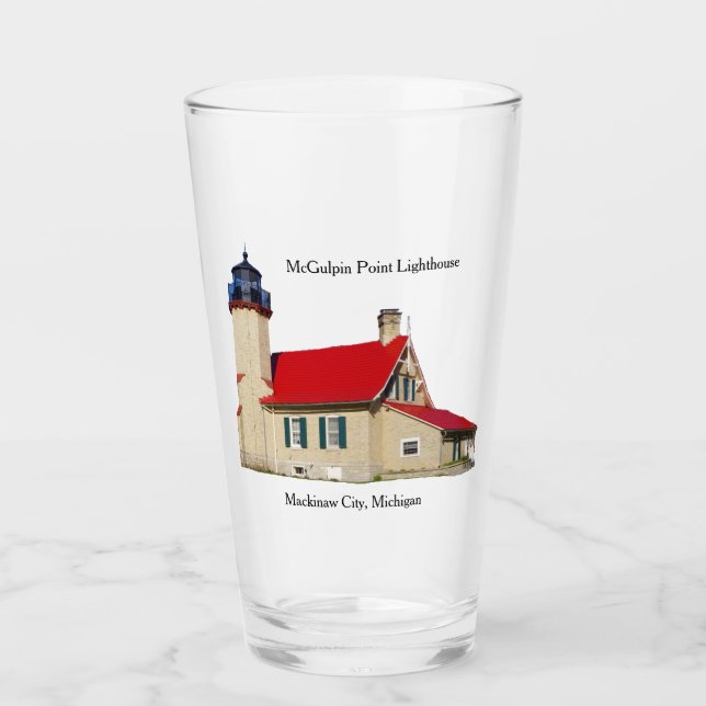 McGulpin Point Lighthouse 2019 Glas (Vorderseite)