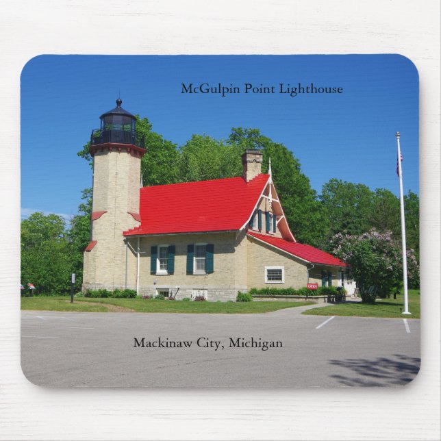 McGulpin Point Lighthouse 2019 Mousepad (Vorne)