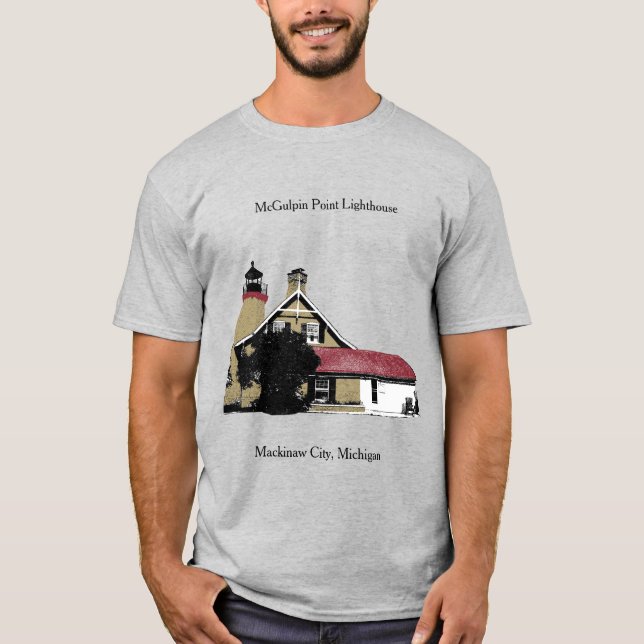 McGulpin Point Lighthouse Shirt (Vorderseite)