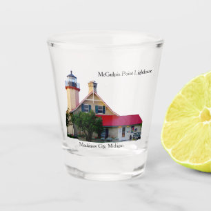 McGulpin Punkt-Leuchtturm-Schnapsglas Schnapsglas