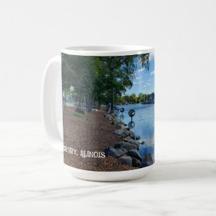McHenry, Illinois Fox River Walkway Kaffeetasse