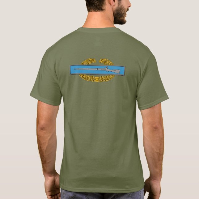 MCIB Master Combat Infanterie-Abzeichen T-Shirt (Rückseite)