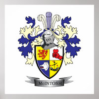 McIntosh Family Crest Coat of Arms