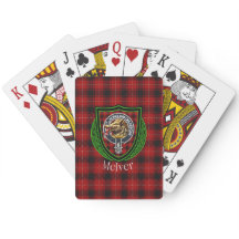 McIver schottischer Clan Tartan und Wappen