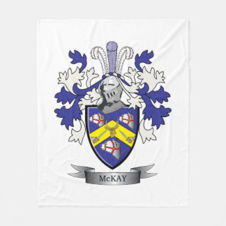 McKay Familienwappen-Wappen Fleecedecke