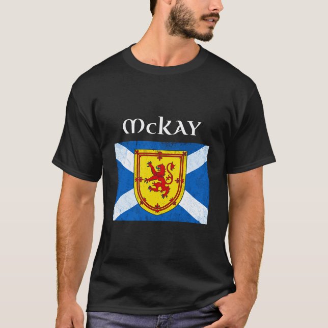 Mckay Scottish Clan Nom Sweat - shirt à capuche Sc (Devant)