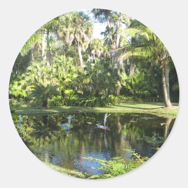 McKee Botanical Garden Sticker (Vorderseite)