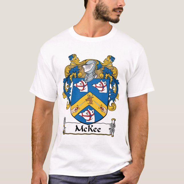 McKee Familienwappen T-Shirt (Vorderseite)