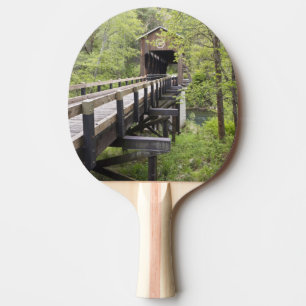 McKee gedeckte Brücke, Jacksonville, Oregon Tischtennis Schläger