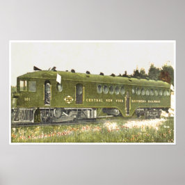 McKeen Benzoline Motorwagen 101 Poster