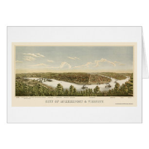 McKeesport, carte panoramique de PA - 1894
