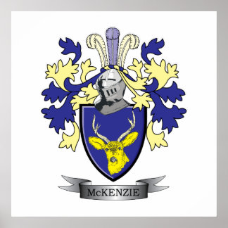 McKenzie-Familienwappen-Wappen Poster