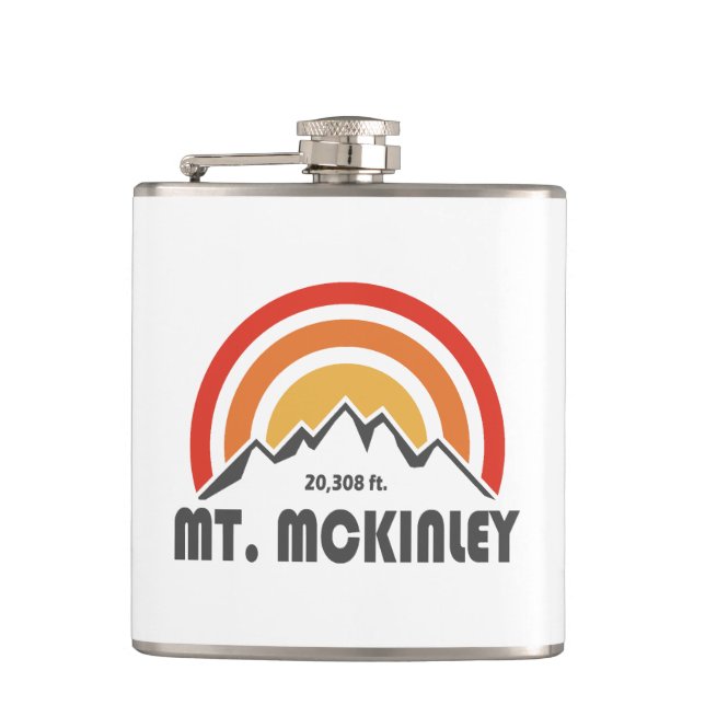 McKinley Alaska Flachmann (Vorderseite)
