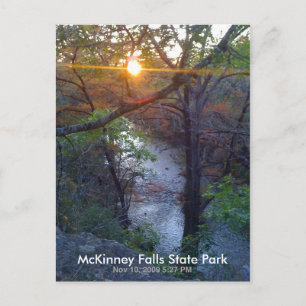 McKinney Falls Staat Park Postkarte