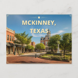 McKinney, Texas Postkarte