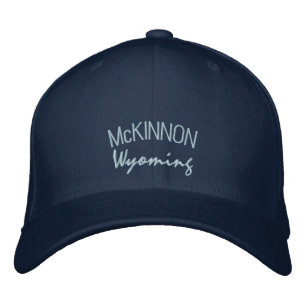 McKinnon Wyoming bestickter Hut