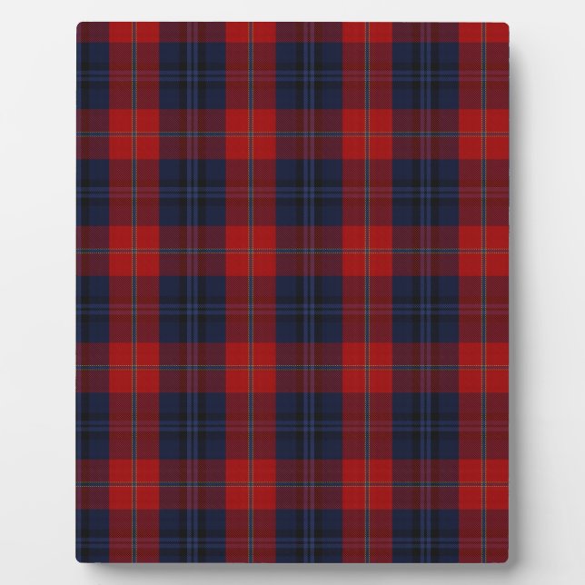 McKnight Clan Tartan Fotoplatte (Vorderseite)