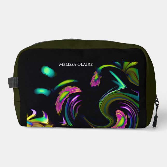 MCKS IT "Daisy" Makeup Bag Waschbeutel (Vorderseite)