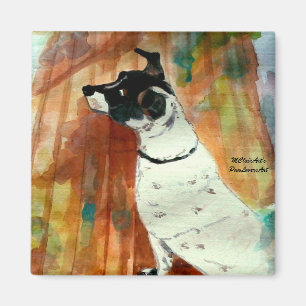 MClairArts PawLoversArt Geschenke Magnet