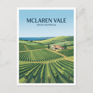 McLaren Vale Australien Postkarte
