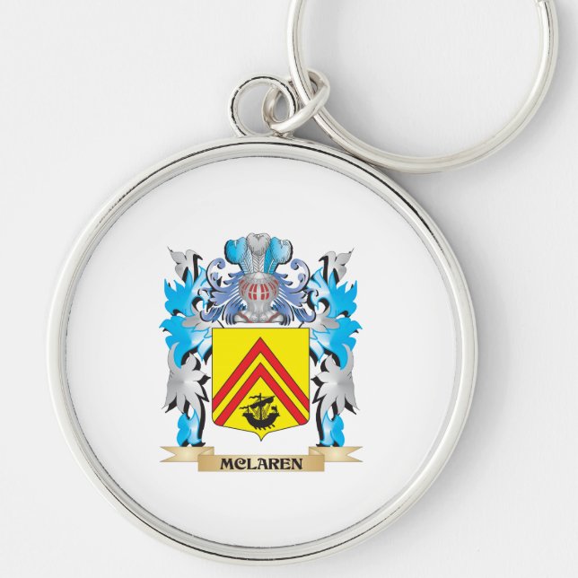 Mclaren Wappen - Familienwappen Schlüsselanhänger (Vorne)